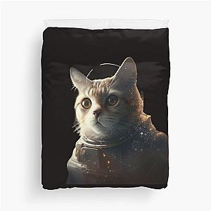 k d lang  cat Duvet Cover