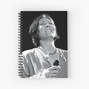 K.D. lang - BW Photograph Spiral Notebook