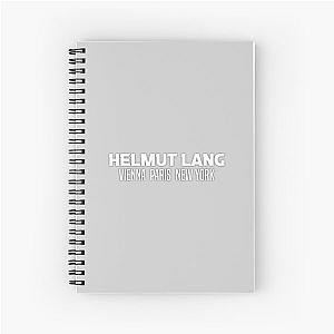 Helmut Lang  Spiral Notebook