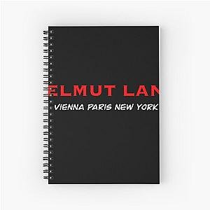 helmut lang Spiral Notebook