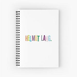 Helmut Lang Logo Spiral Notebook