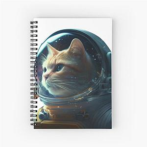 k d lang  cat Spiral Notebook