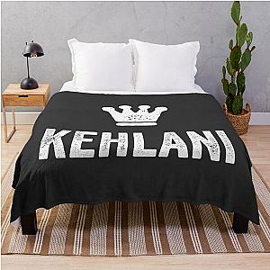 Kehlani the Queen  Crown & Name for Women Called Kehlani Throw Blanket