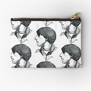 Keith Moon Profile - Graphic Portrait Zipper Pouch