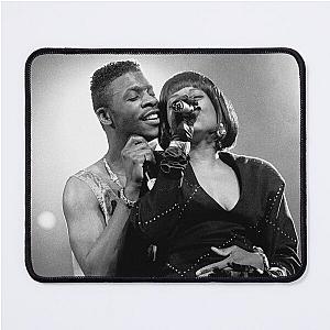 Keith Sweat - BW Photograph Mouse Pad