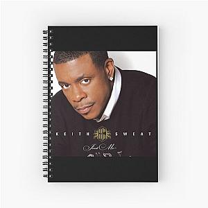 Keith Sweat just me Spiral Notebook