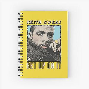 Keith Sweat 90s Retro Fan Art Design Spiral Notebook