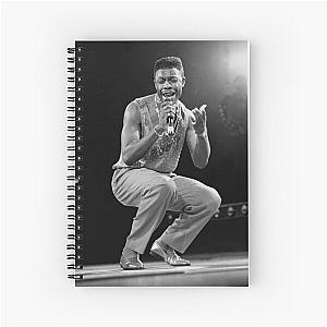 Keith Sweat BW Photograph Spiral Notebook