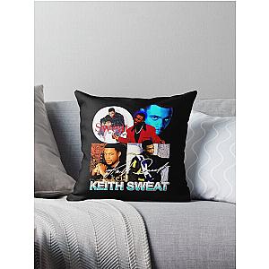 Keith Sweat Vintage chuan Throw Pillow