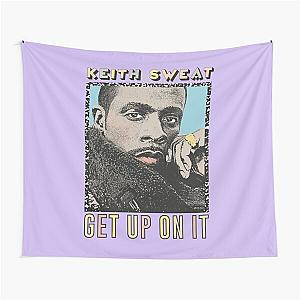 Keith Sweat 90s Retro Fan Art Design Tapestry