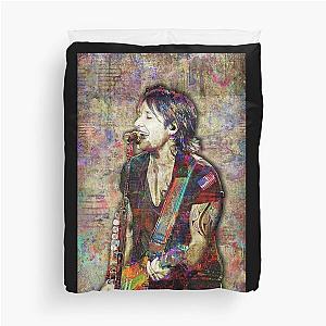 Damaged Robot<<Keith Urban Keith Urban Keith Urban Keith Urban, Keith Urban Keith Urban Keith Urban Duvet Cover