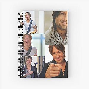 keith urban Signed Spiral Notebook