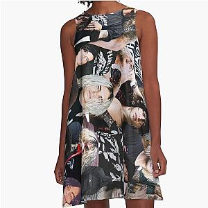 Kellin Quinn photo collage A-Line Dress