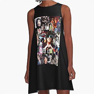 Kellin Quinn Collage A Line Dress