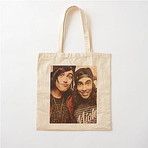 Kellin Quinn and Vic Fuentes Cotton Tote Bag