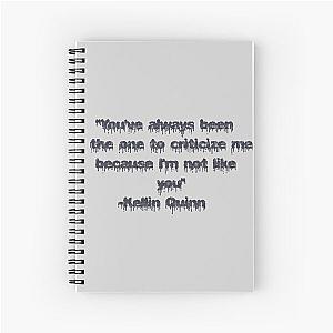Kellin Quinn Spiral Notebook