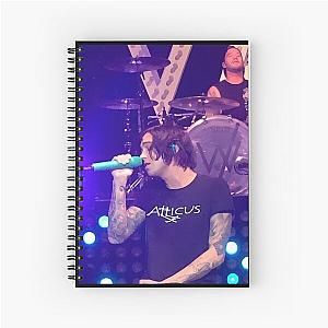 Kellin Quinn Sleeping With Sirens Bands Spiral Notebook