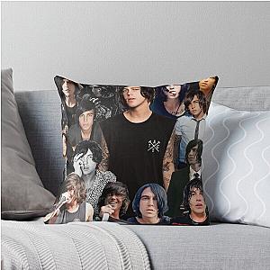 Kellin Quinn photo collage throw pillow