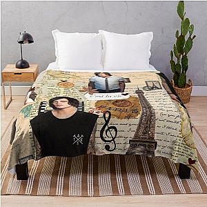 Kellin Quinn Photo Collage high quality throw blanket