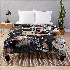 Kellin Quinn Photo Collage Throw Blanket
