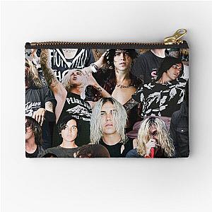 kellin quinn photo collage Zipper Pouch