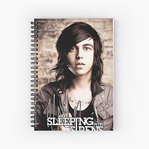 AA03062013-15-Sleeping With Sirens Kellin Quinn Spiral Notebook