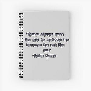 Kellin Quinn Quote Spiral Notebook