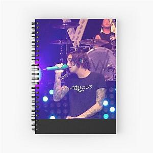 Kellin Quinn (Sleeping With Sirens)- Bands Chiffon Top Spiral Notebook