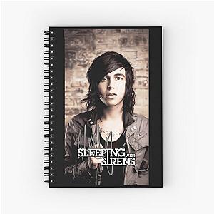 AA03062013-15-Sleeping With Sirens Kellin Quinn Spiral Notebook