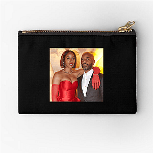 Flawless Is Kelly Rowland Kelly Rowland Zipper Pouches