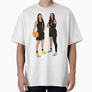 WNBA Las Vegas Aces Kelsey Plum A'ja Wilson Oversized T-Shirt