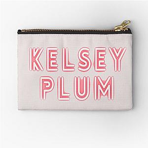 Kelsey Plum Zipper Pouch
