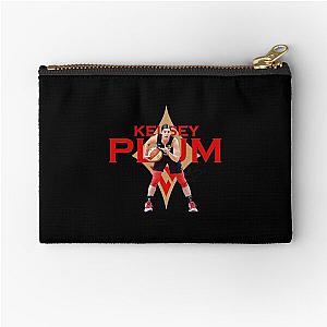 Kelsey Plum Zipper Pouch