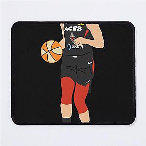 WNBA Kelsey Plum Las Vegas Aces Classic T-Shirt Mouse Pad