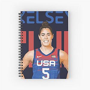 Kelsey USA Illustration Spiral Notebook