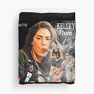 Smoking Kelsey Plum T Shirt Duvet Cover
