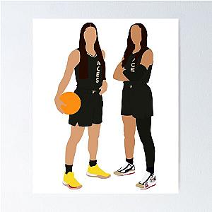 Kelsey Plum and Wilson Poster