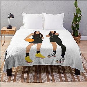 Kelsey Plum and Savannah Wilson Throw Blanket