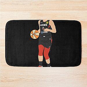 WNBA Kelsey Plum Las Vegas Aces Classic T-Shirt Bath Mat