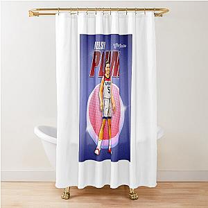 Kelsey Plum Basketball Spotlight Shower Curtain