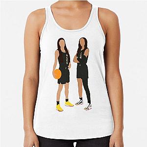 WNBA Las Vegas Aces Kelsey Plum Aja Wilson Racerback Tank Top