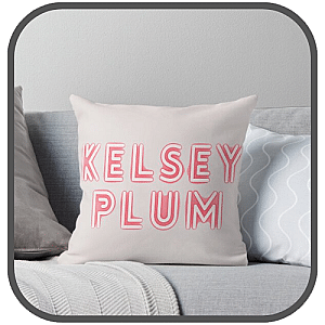 Kelsey Plum Pillows Cover