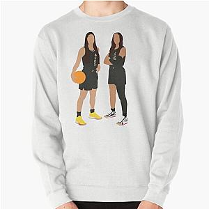 WNBA Las Vegas Aces Kelsey Plum A'ja Wilson Pullover Sweatshirt