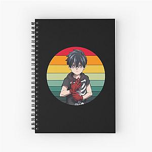 Kemono Jihen - Kabane Kusaka - 80s Sunset Spiral Notebook