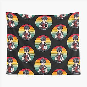 Kemono Jihen - Kabane Kusaka 80s Sunset Tapestry
