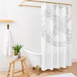 Bunderan Artwork Logo Shower Curtain Premium Merch Store