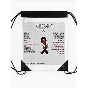 Ken Tracklist Drawstring Bag Premium Merch Store