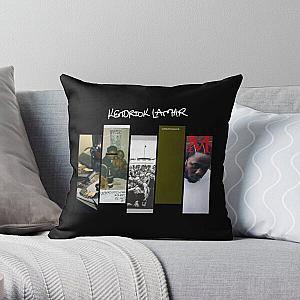 Kendrick Lamar Discography Throw Pillow RB1312