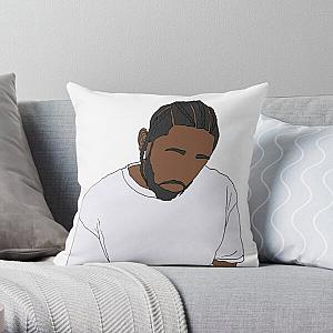 Kendrick Lamar Throw Pillow RB1312