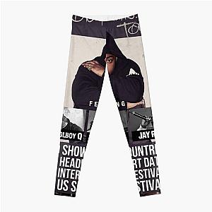 GOOD KID MAAD CITY WORLD TOUR 2013 CONCERT vintage Kendrick Lamar Leggings